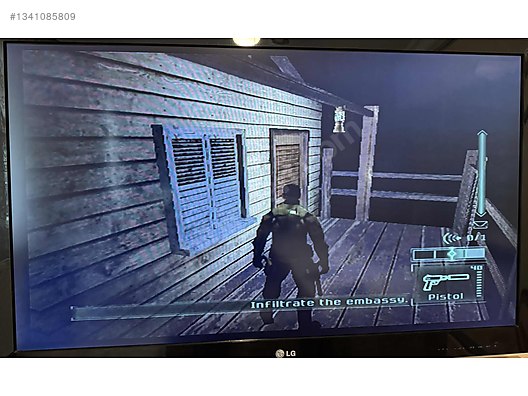 Splinter Sentence Splinter Cell Pandora Tomorrow PS2 Oyun sahibinden.comda - 1341085809