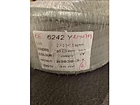 CMK 2x2,5+1,5mm Yassı Flat Kablo Gri 6242 B - 35mt #1283085882