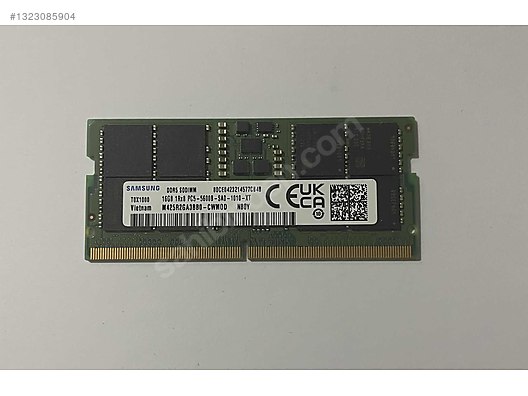 Samsung 16Gb DDR5 5600Mhz Notebook Ram sahibinden.comda - 1323085904