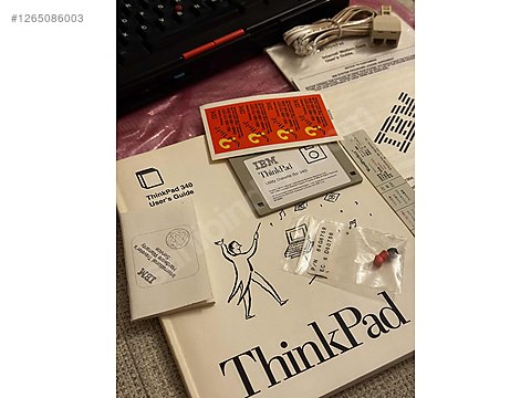 IBM / SIFIR GIBI EKSIKSIZ IBM Thinkpad 340 Retro Laptop SORUNSUZZ