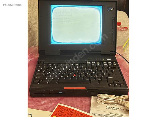 IBM / SIFIR GIBI EKSIKSIZ IBM Thinkpad 340 Retro Laptop SORUNSUZZ
