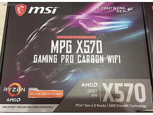 Msi X570 Gaming Pro Carbon Wifi Anakart Anakart Ve Tum Masaustu Bilgisayar Parcalari Sahibinden Com Da