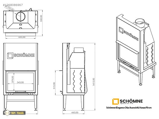 İkinci El ve Sıfır Alışveriş / Bahçe & Yapı Market / Yapı Malzemeleri / Isıtma / Soba & Şömine