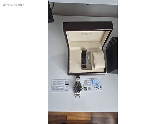 Longines / Longines Spirit Zulu Time GMT Yeşil Bezel 39mm L3.802.4