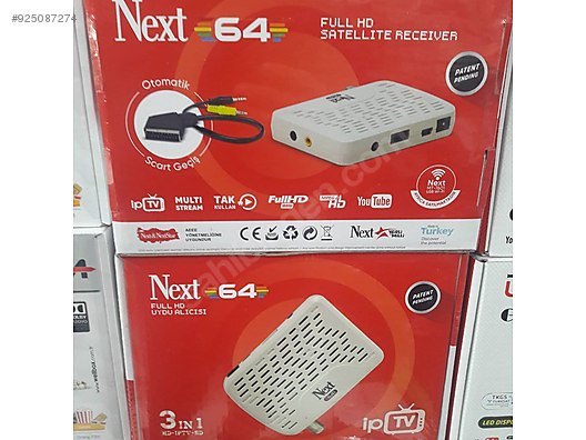 next 64 hd uydu alicisi sifir next uydu alicisi receiver fiyatlari sahibinden com da 925087274