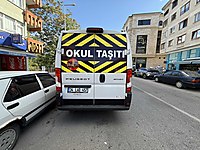 Okul Taşıtı Yazısı Kaplama