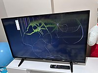 iç ekran kırık smart tv