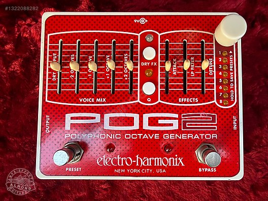 Electro Harmonix POG 2 - Efekt Pedalı ve Diğer Enstrüman Yan