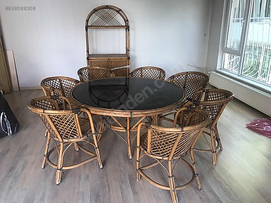 ikinci el bambu masa sandalye takimi sahibinden com da 938088308