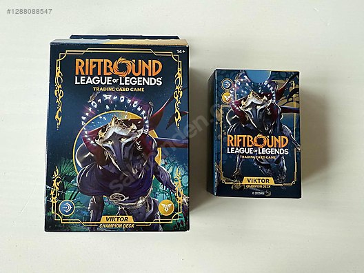 Game Cards / Riftbound TCG - League of Legends (LoL) Card Game - Viktor  Deck on sahibinden.com - 1288088547
