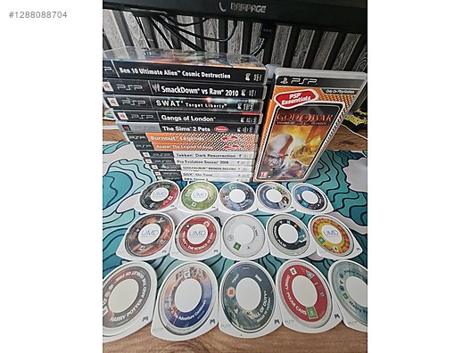 Psp oyunlar umd ve kutular koleksiyonluk playstation portable