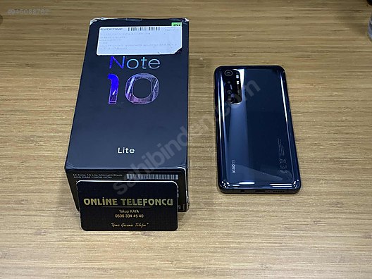 xiaomi mi note 10 lite xiaomi mi note 10 lite 128 gb 16 ay xiaomi tr garantili sahibinden comda 945088762