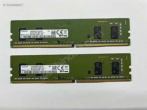 Samsung 8GB (2x4GB) DDR4 2666MHz RAM sahibinden.comda - 1329088807