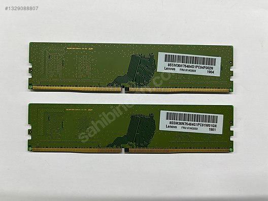 Samsung 8GB (2x4GB) DDR4 2666MHz RAM sahibinden.comda - 1329088807
