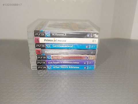PS3 Oyun 7 Adet Koleksiyonluk Çiziksiz sahibinden.comda - 1325088917