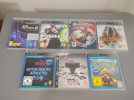 PS3 Oyun 7 Adet Koleksiyonluk Çiziksiz sahibinden.comda - 1325088917