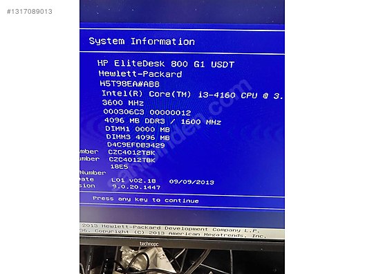 HP EliteDesk 800 G1 usdt anakart on sahibinden.com - 1317089013 HP EliteDesk 800 G1 usdt anakart on sahibinden.com - 1317089013