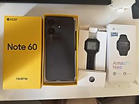 Realme NOTE 60 +Amazfit Neo hediyeli