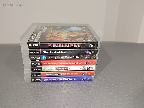 ps3セット カセット PS3 Oyun 7 Adet Koleksiyonluk Çiziksiz sahibinden.comda - 1325089237