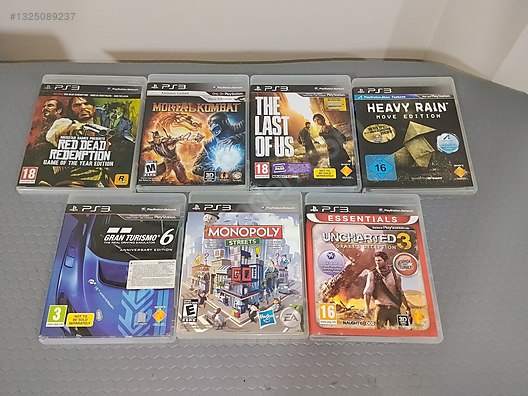 PS3 Oyun 7 Adet Koleksiyonluk Çiziksiz sahibinden.comda - 1325089237