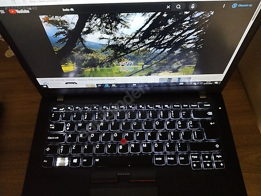 Lenovo / Thinkpad T460S İ5-6.Nesil 4gb RAM Disk yoktur. on