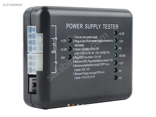 20/24 Pin Atx PSU Sata HDD Güç Kaynağı Test Cihazı - Alışveriş :: Sıfır, İkinci El Ürünlerle sahibinden.com'da