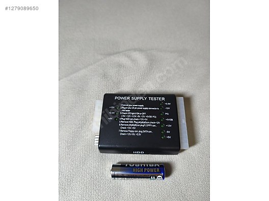 İkinci El ve Sıfır Alışveriş / Bilgisayar / Masaüstü / Donanım / Güç Kaynağı Test Cihazı