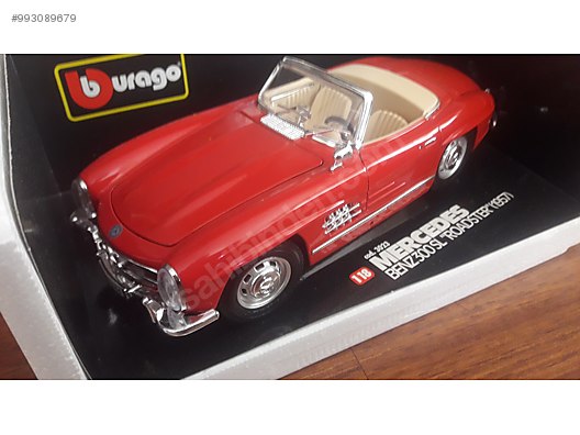 mercedes benz 300 SL ROADSTER 1957 1-18 ölçek sıfır on sahibinden