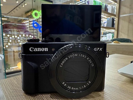 Canon PowerShot G7 X Mark II Kompakt Dijital Fotoğraf Makinesi