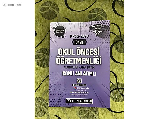 Kpss Konu Anlatimli Alan Bilgisi Cozulmemis Test Kitaplari Sahibinden Com Da 830089999