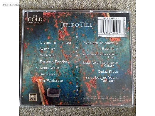 Jethro Tull CD まとめ Jethro Tull - the gold collection - CD - Müzik CD leri Alışverişte