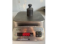 Paslanmaz ve su geçirmez Terazi