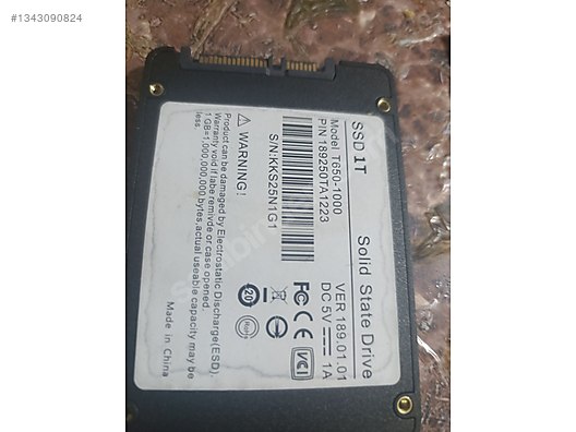 1TB ssd sata sahibinden.comda - 1343090824