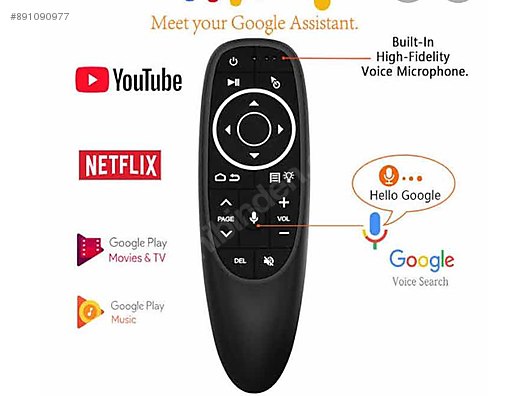 akilli air kumanda g10s pro isikli tv