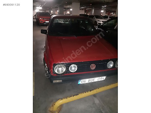volkswagen golf 1 6 cl 91 golf mk2 dizel at sahibinden com 980091120