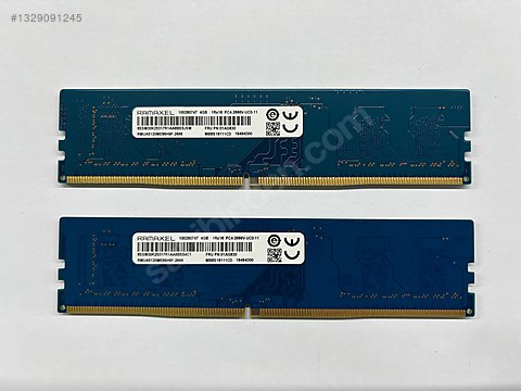 【動作未確認】DDR4-2666 8GB×4枚（計32GB）/RAMAXEL Ramaxel 8GB (2x4GB) DDR4 2666MHz RAM (Micron Çipli) on sahibinden