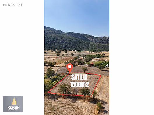 Çeltikçi çebişte 1500m2 #1269091344