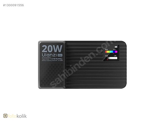 Ulanzi K20 RGB 20W Video Panel LED Işık - L207 sahibinden.comda