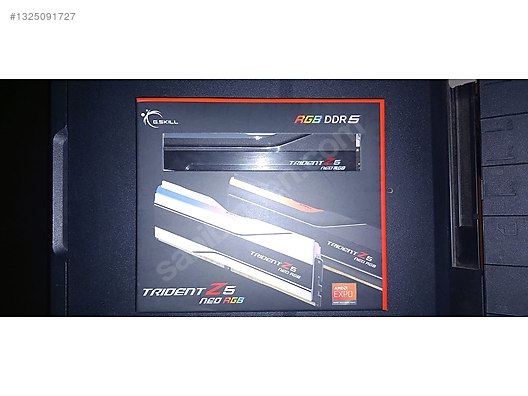 GSKILL 48GB (2x24GB) Trident Z5 Neo RGB DDR5 8000Mhz sahibinden
