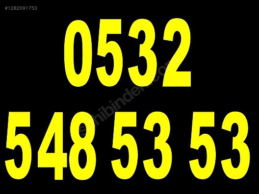 İkinci El ve Sıfır Alışveriş / Cep Telefonu & Aksesuar / Numara / Turkcell