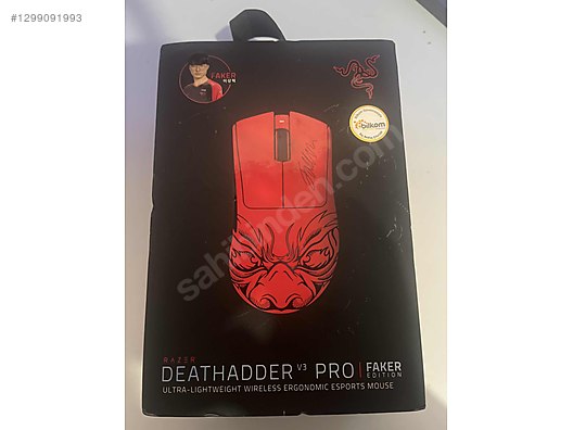 Razer DeathAdder V3 Pro Faker Edition - Hatasız, Sıfır Ayarında