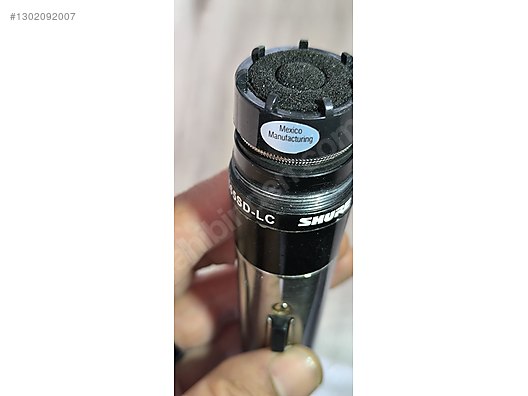 Shure 565sd-lc dinamik vokal mikrofonu orjinal sahibinden.comda