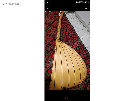 Saz Müzik Aletleri Ceviz Kısa Sap Bağlama / Saz - 1319092187