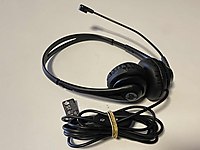 HP 428H5AA USB-G2 Stereo Kablolu Mikrofonlu Kulak Üstü Kulaklık #1226092193