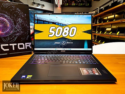 MSI / MSI VECTOR 18║RTX 5080 ║ U9-275HX ║ 32 RAM ║ 18