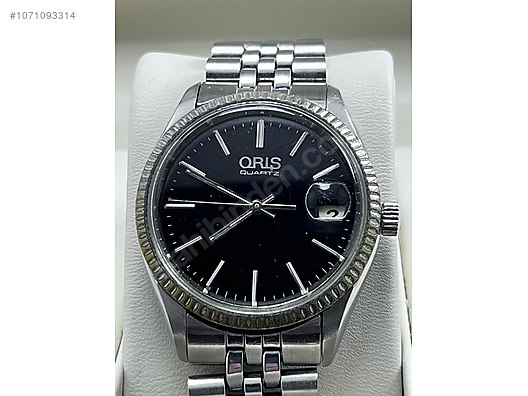 Oris OR S QUARTZ 36MM FULUTED BEZEL J B LE B LEZ K at sahibinden