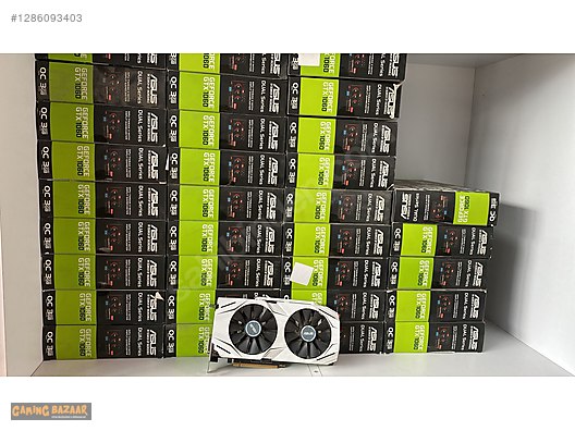 Asus Gtx 1060 3GB beyaz ekran kartları sahibinden.comda - 1286093403