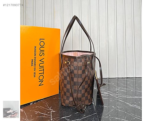 Louis Vuitton Neverfull Bag PM Vejital Deri İthal - Louis Vuitton