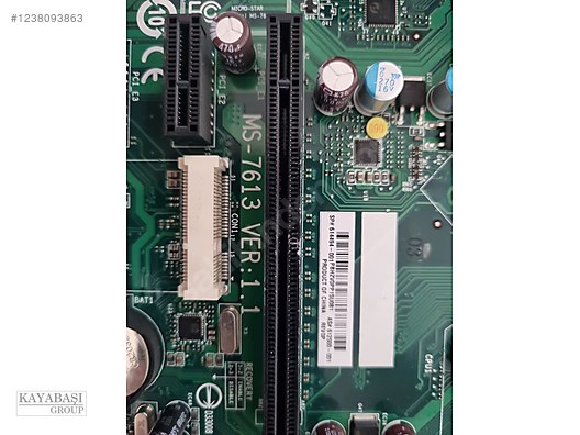 HP MS-7613 ver:1.1 Anakart - Anakart ve Tüm Masaüstü Bilgisayar Parçaları sahibinden.com'da
