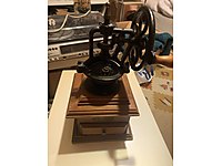 Wintage kahve ve baharat degirmeni